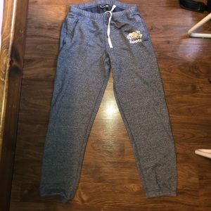Roots blue sweatpants